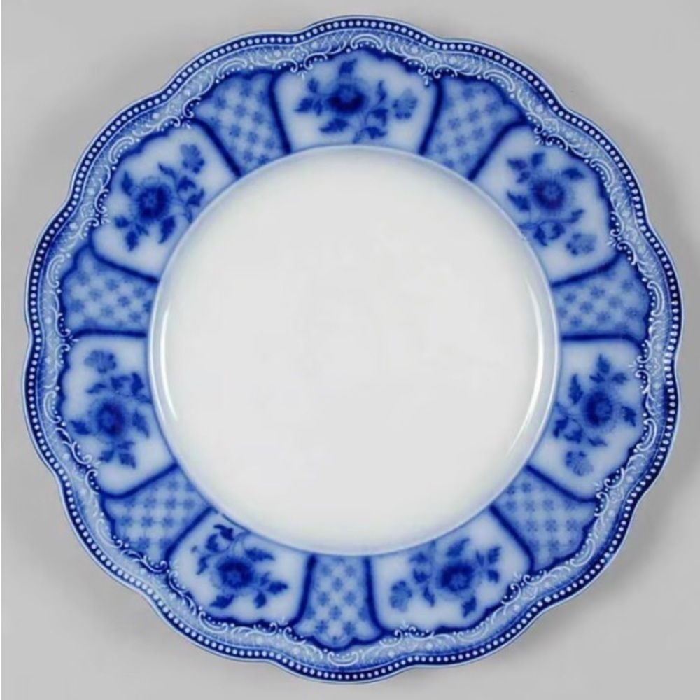 Melbourne (Flow Flow Blue/ Luncheon Plate/ by GRINDLEY